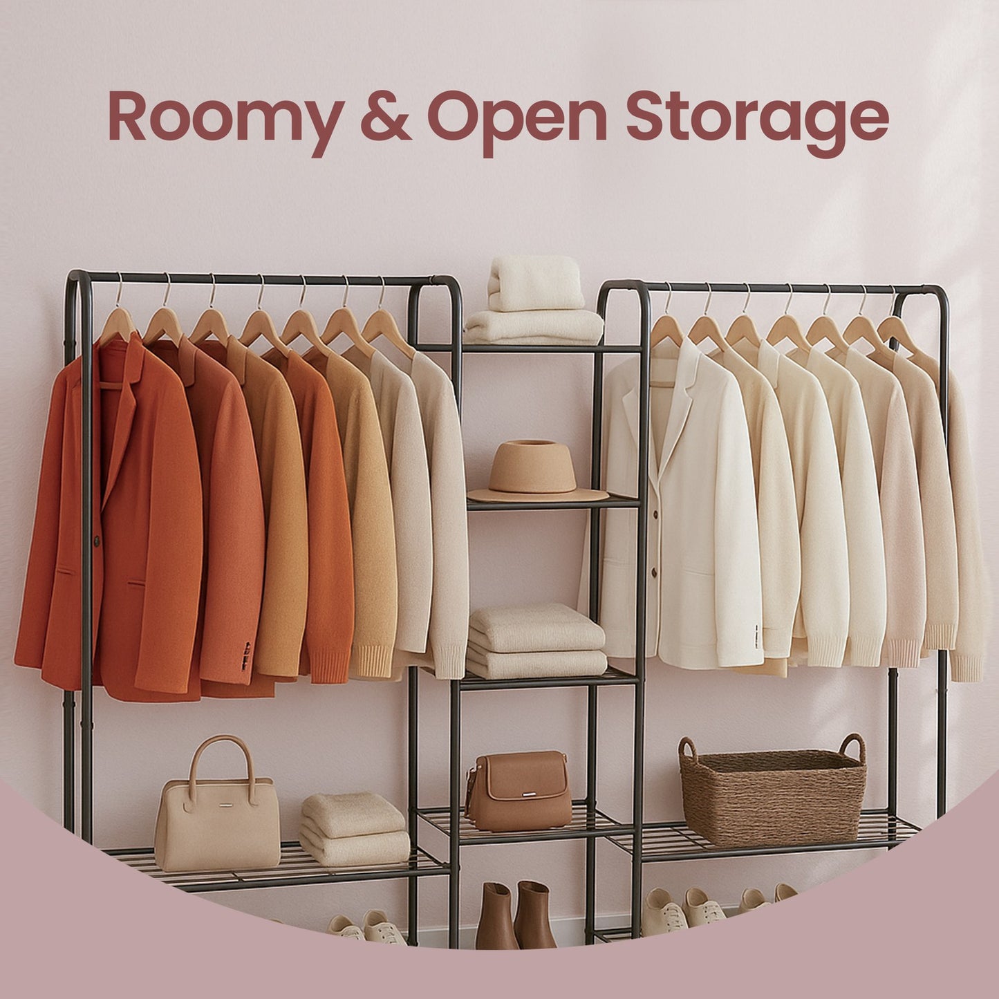 Clothes Rack, Open Wardrobe - image 6