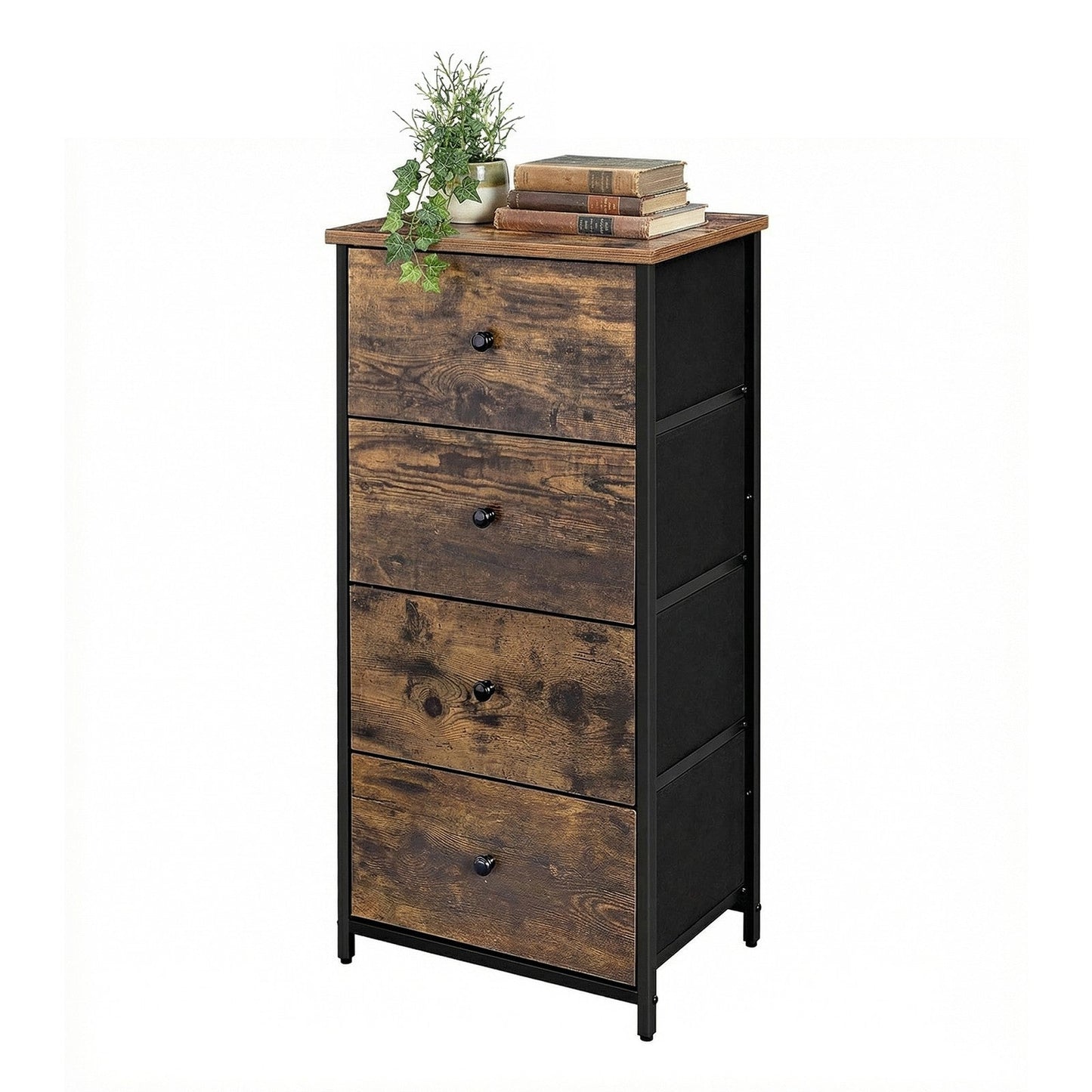 Fabric Dresser for Bedroom, with 4 Drawers, Metal Frame - image 13