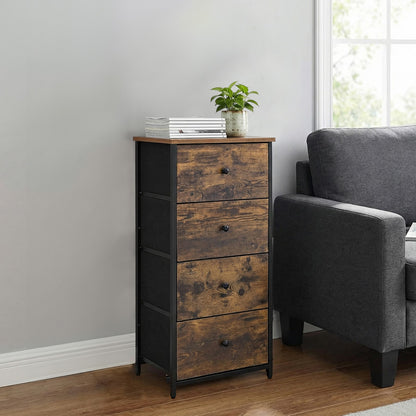 Fabric Dresser for Bedroom, with 4 Drawers, Metal Frame - image 19
