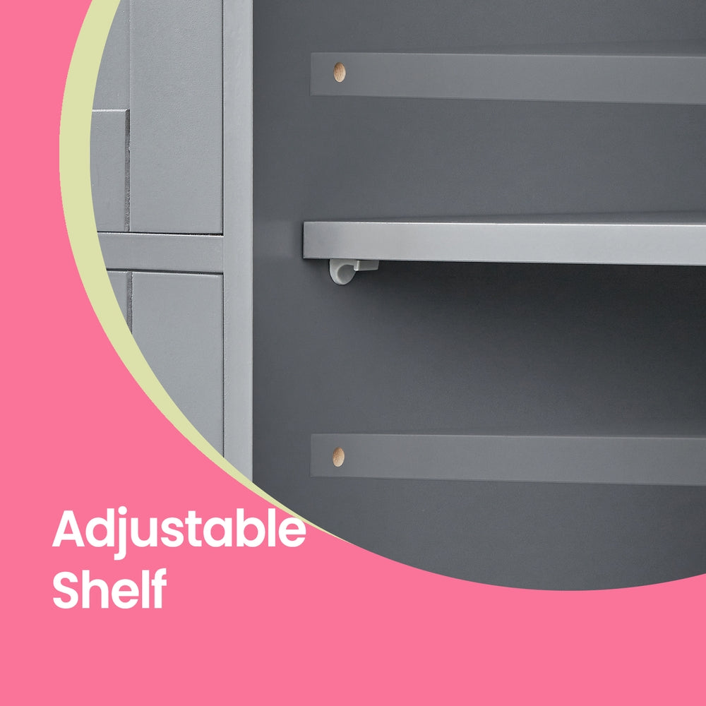 Bathroom Floor Storage Cabinet, Bathroom Storage Unit with 4 Drawers - image 5