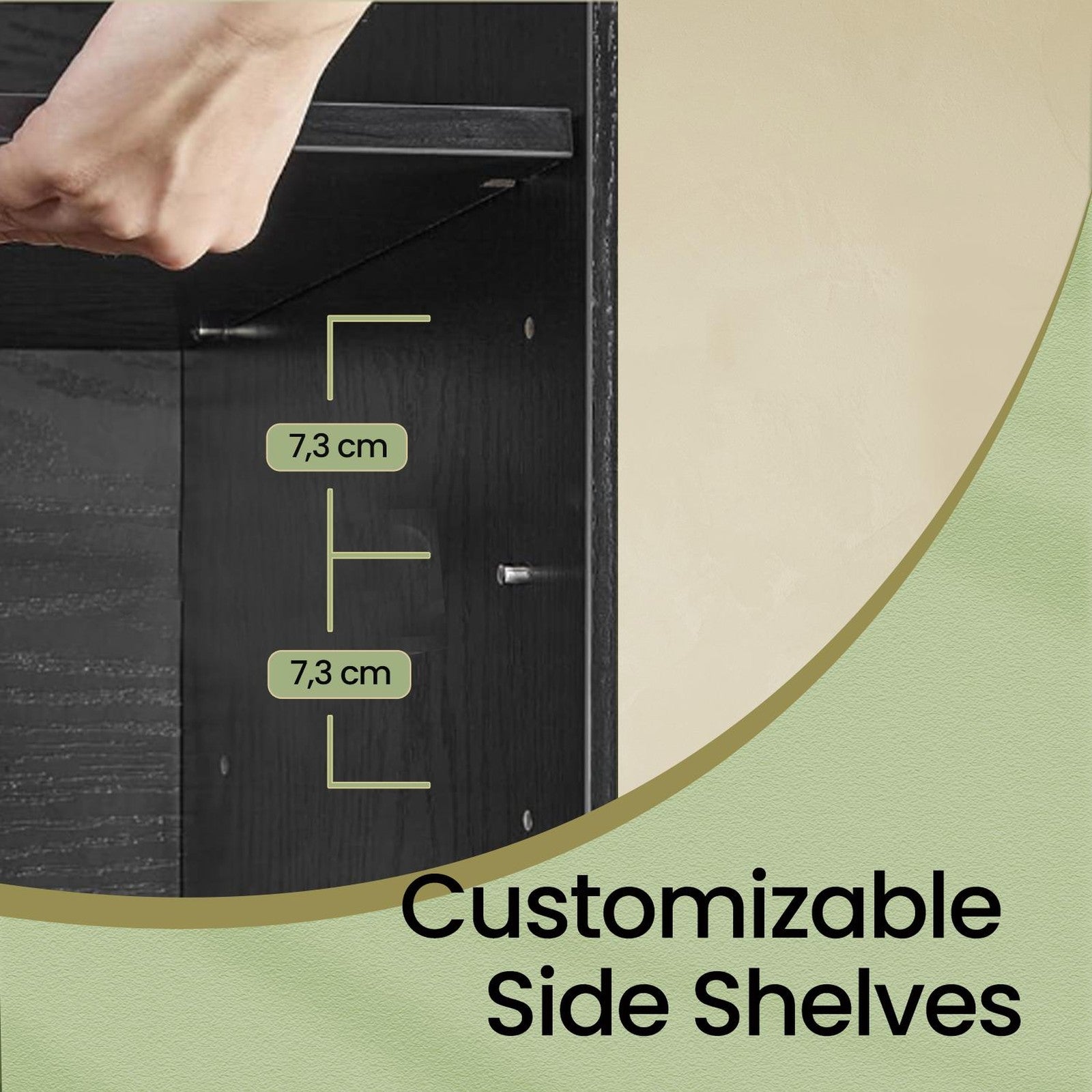 Shoe Bench, Storage Bench with Padded Seat, 9 Compartments - image 24