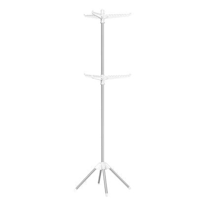 Clothes Drying Rack, 150 cm Tall Laundry Rack with 3 Rotatable Arms for Hangers, 4 Legs - image 8