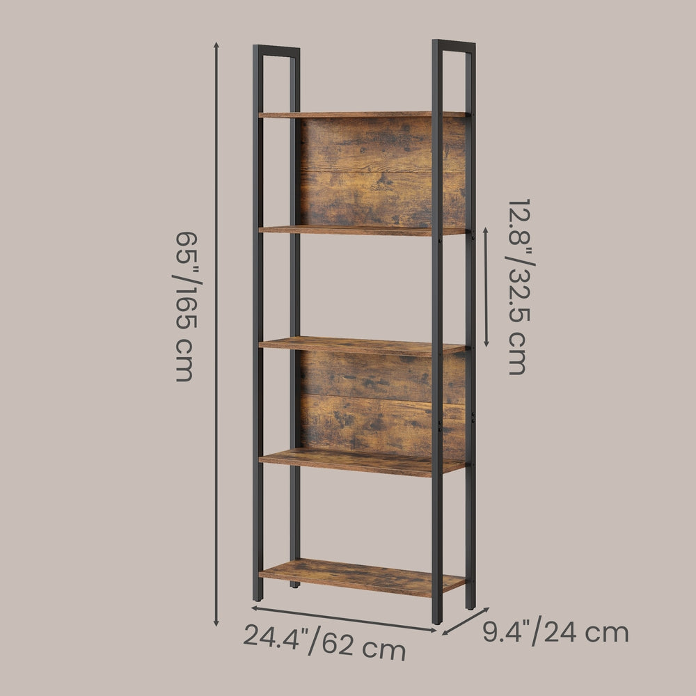 5-Tier Bookshelf, Book Shelf - image 5