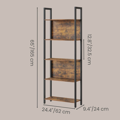 5-Tier Bookshelf, Book Shelf - image 5