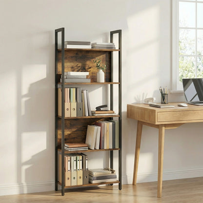 5-Tier Bookshelf, Book Shelf - image 6
