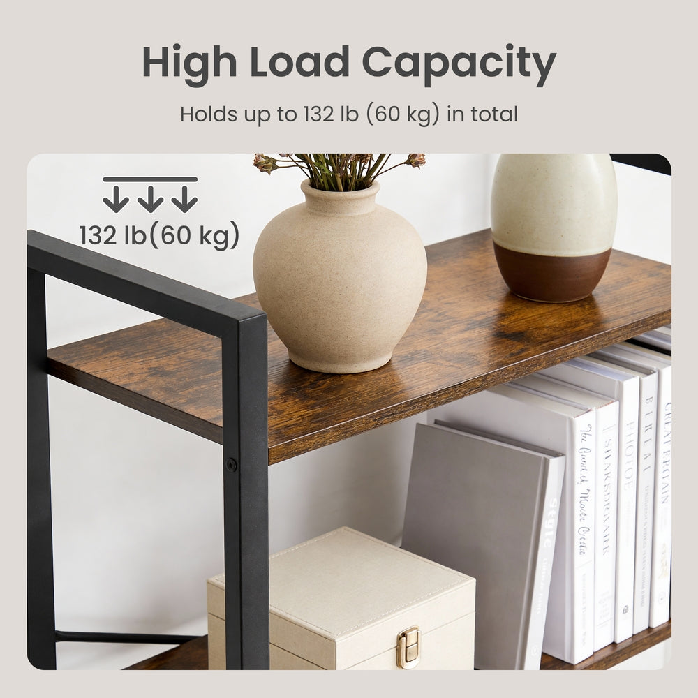 Storage Rack with 6 Tiers, Book Shelf, 30 x 80 x 186 cm, for Study, Living Room, Bedroom, Brown - image 13