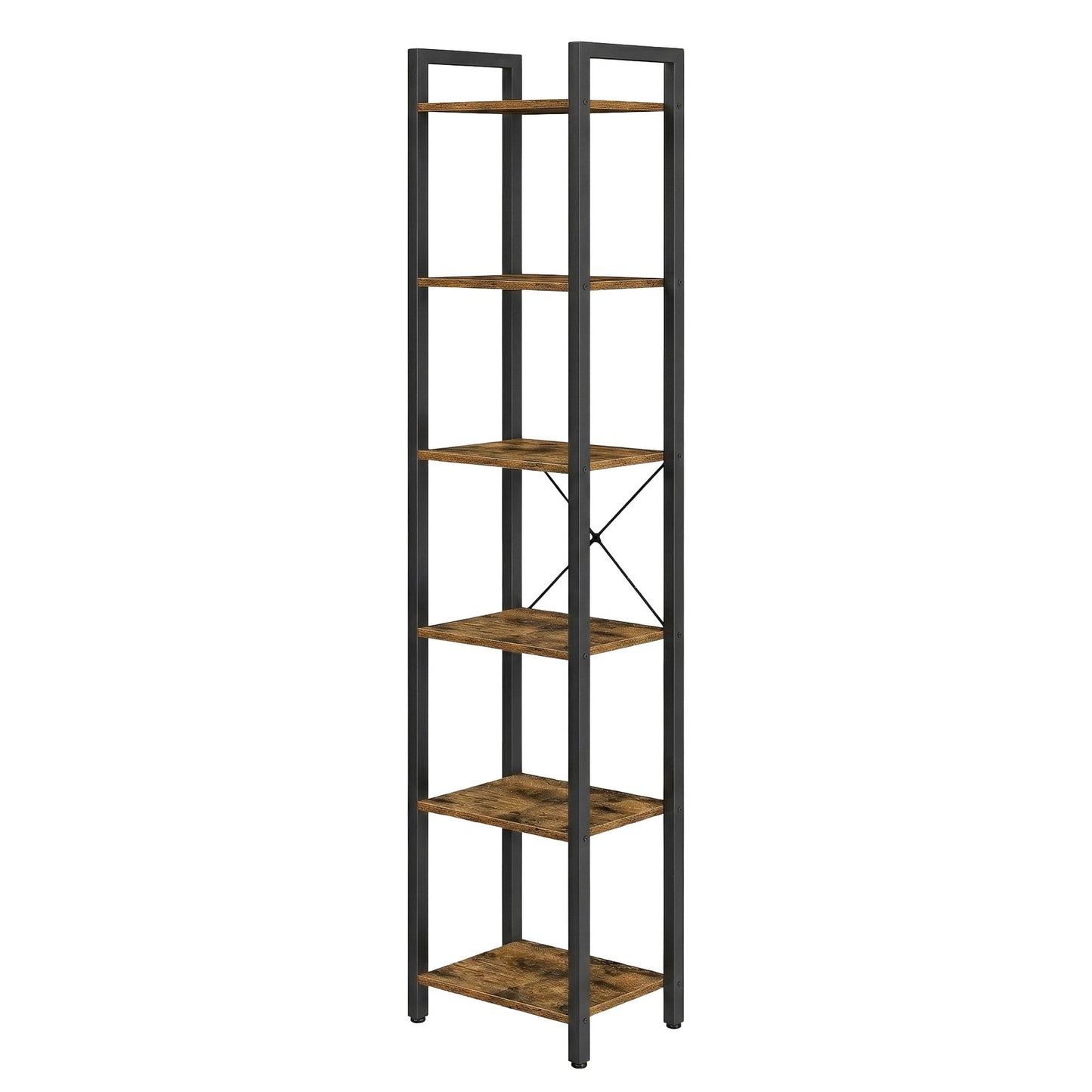 Storage Rack with 6 Tiers, Book Shelf, 30 x 40 x 187.5 cm, for Study, Living Room, Bedroom, Black - image 13