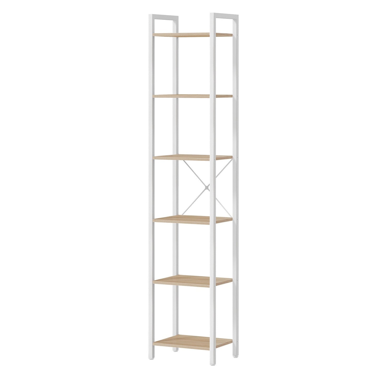 Storage Rack with 6 Tiers, Book Shelf, 30 x 40 x 187.5 cm, for Study, Living Room, Bedroom, Black - image 48
