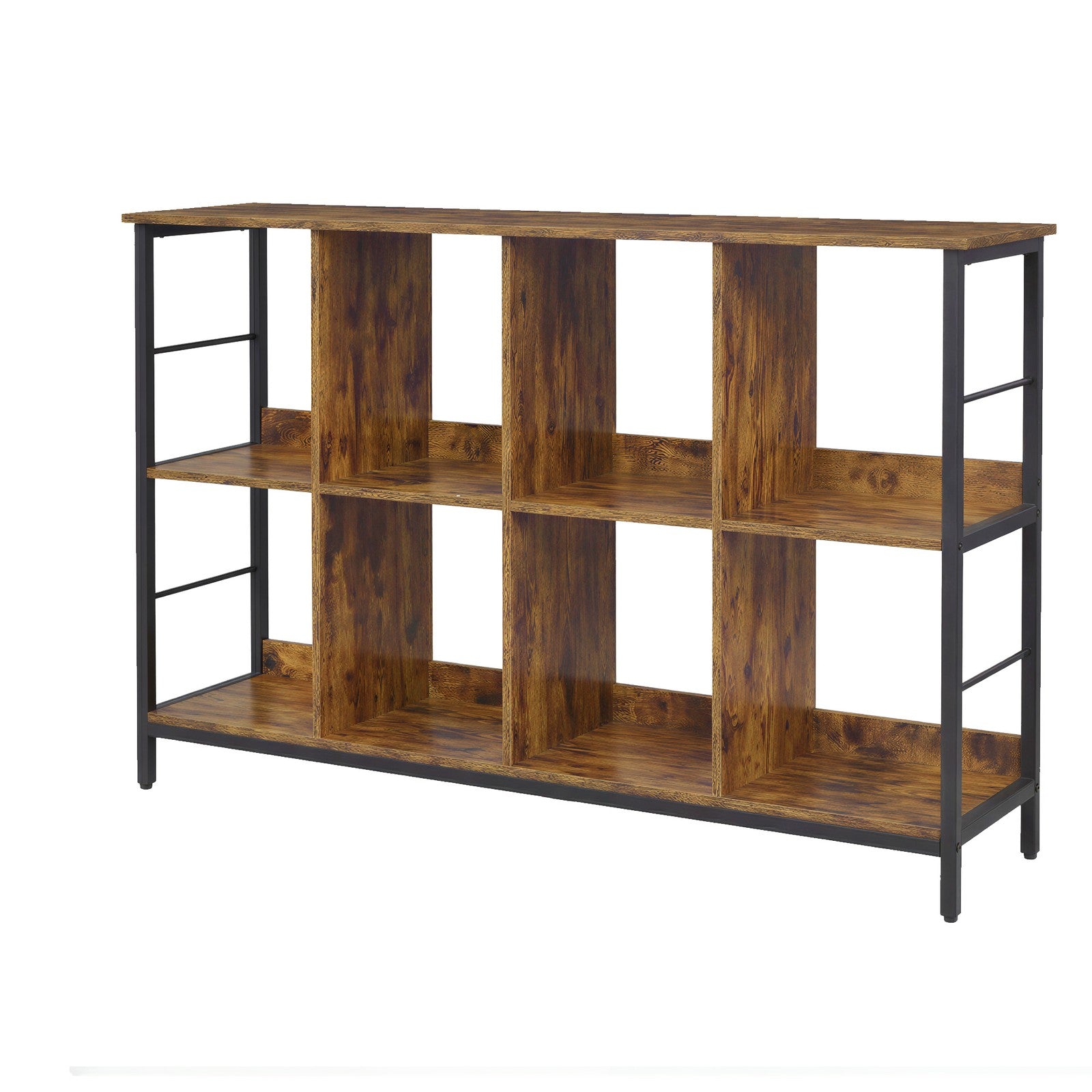 Ladder Shelf 3-Tier, Industrial Display Bookcase, Storage Rack for Living Room - image 10