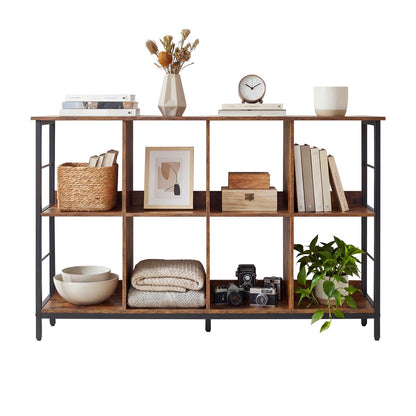 Ladder Shelf 3-Tier, Industrial Display Bookcase, Storage Rack for Living Room - image 11