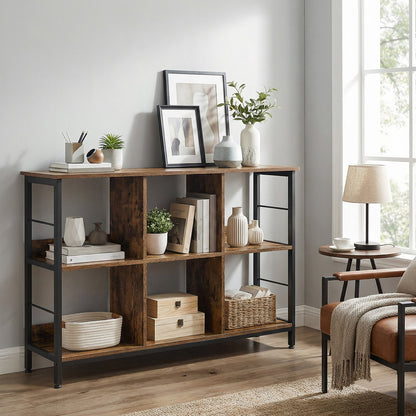 Ladder Shelf 3-Tier, Industrial Display Bookcase, Storage Rack for Living Room - image 14