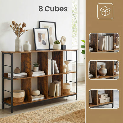 Ladder Shelf 3-Tier, Industrial Display Bookcase, Storage Rack for Living Room - image 16