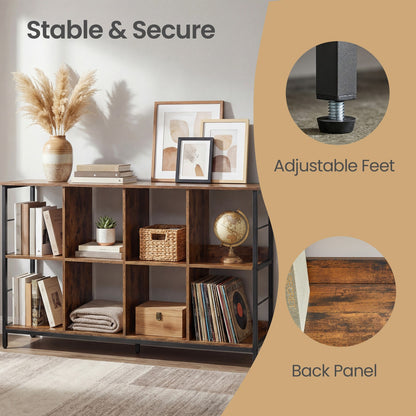 Ladder Shelf 3-Tier, Industrial Display Bookcase, Storage Rack for Living Room - image 17