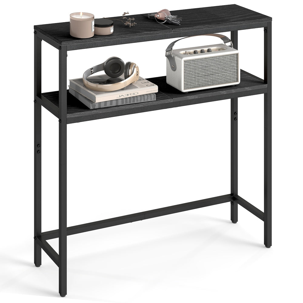 Console Table, 2-Tier Sofa Table, 20 x 100 x 80 cm - image 19