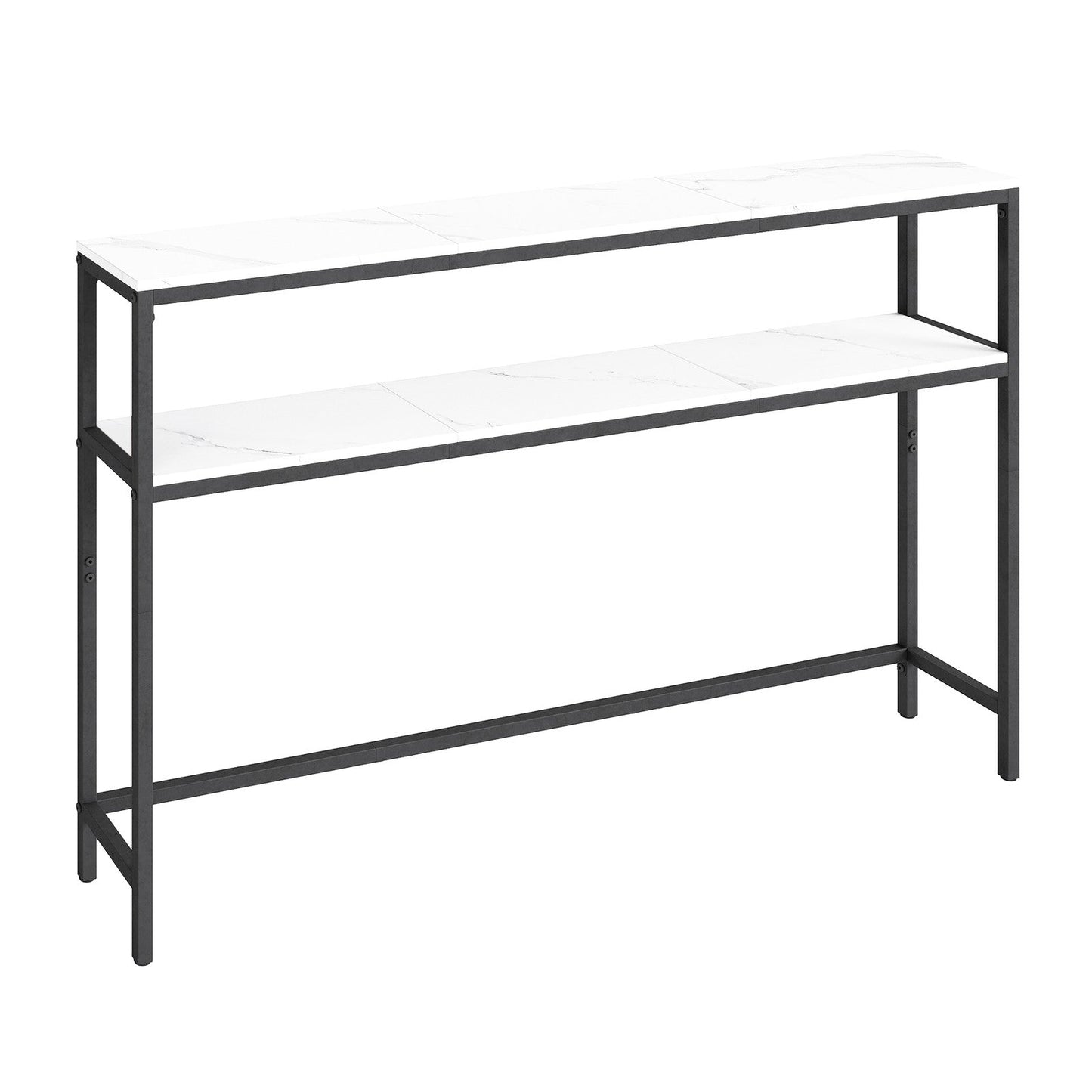 Console Table, 2-Tier Sofa Table, 20 x 100 x 80 cm - image 42