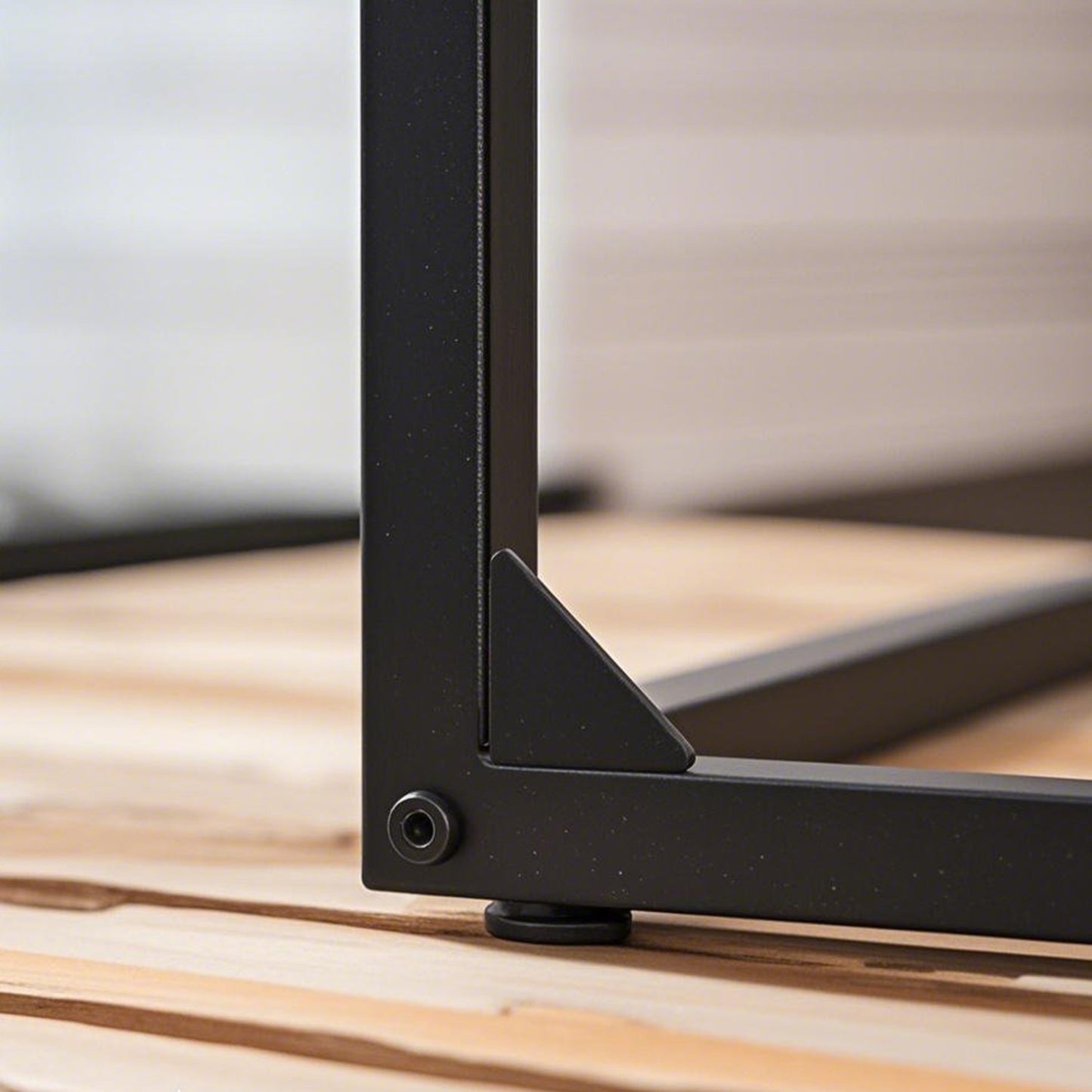 C-Shaped Side Table, Laptop End Table, Steel - image 6