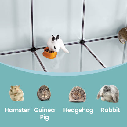 2-Story Small Animal Playpen, White - image 4