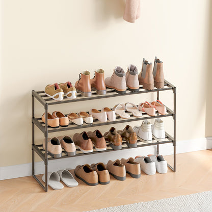 3-Tier Shoe Rack, Shoe Storage Organiser, Metal Storage Rack - image 20