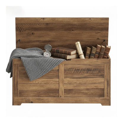 Blanket Storage Box, Shoe Bench with Storage, for Bedroom, Hallway, Living Room, White - image 27