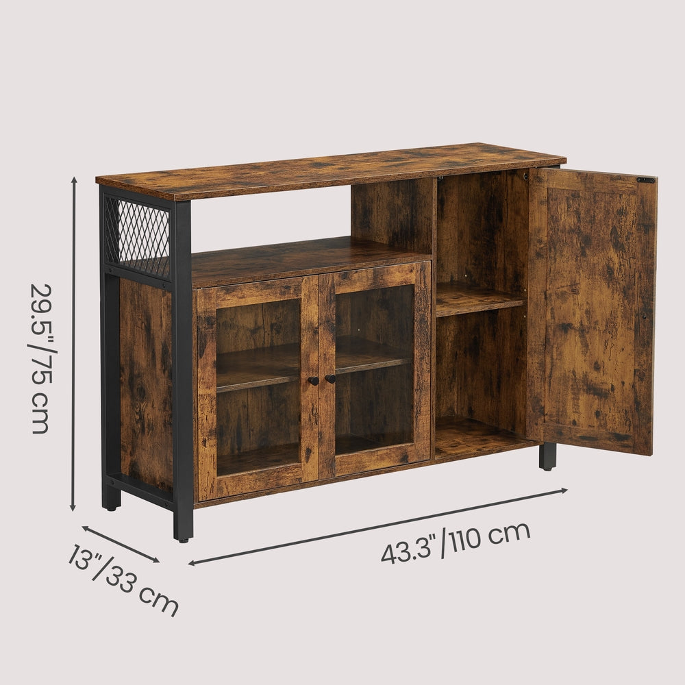 Sideboard, Storage Cabinet, Buffet Table with 3 Doors - image 2