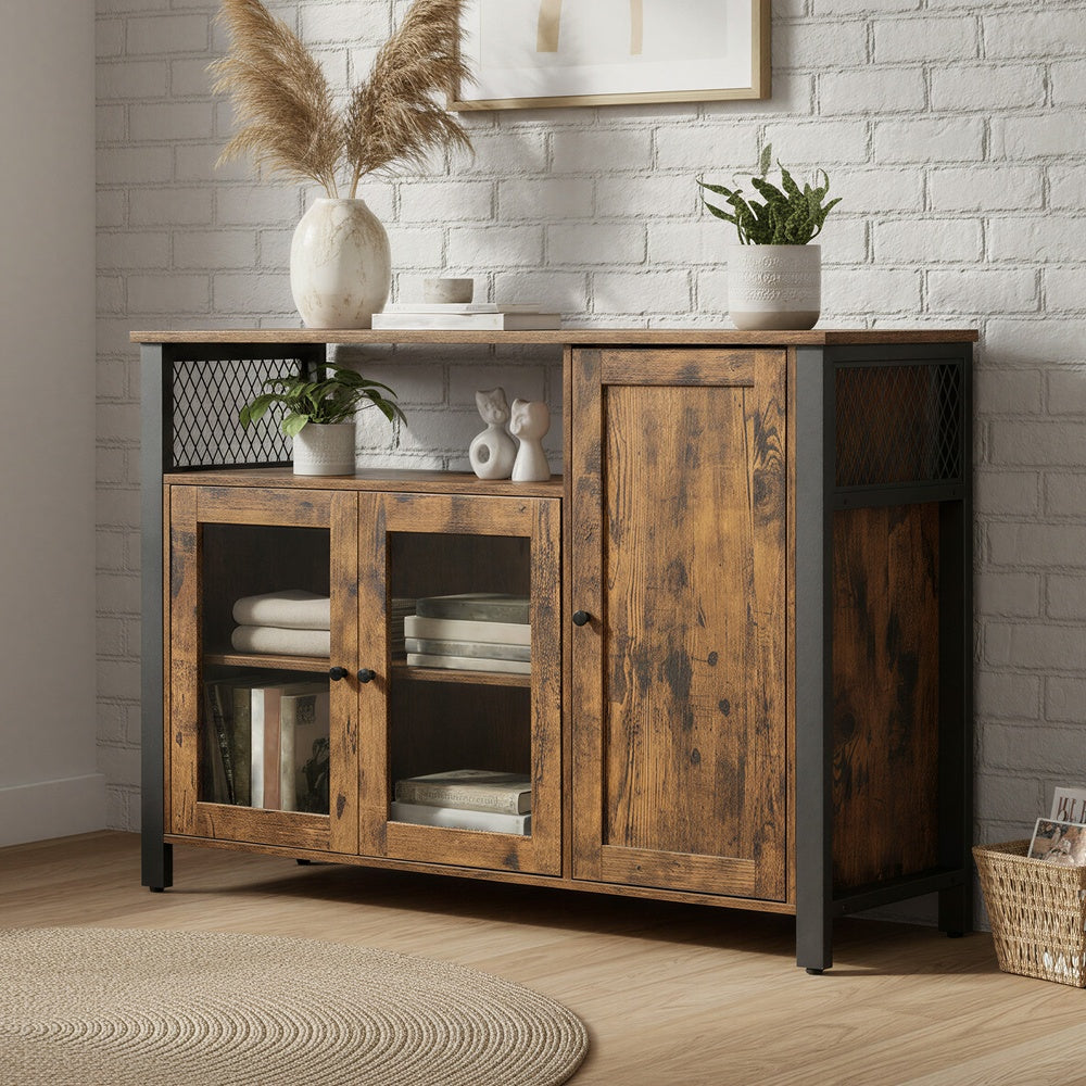 Sideboard, Storage Cabinet, Buffet Table with 3 Doors - image 3