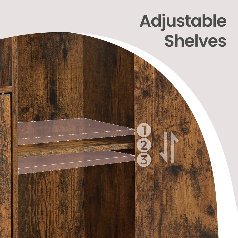 Sideboard, Storage Cabinet, Buffet Table with 3 Doors - image 4
