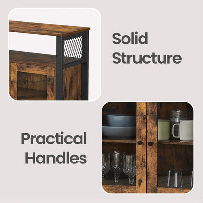 Sideboard, Storage Cabinet, Buffet Table with 3 Doors - image 5