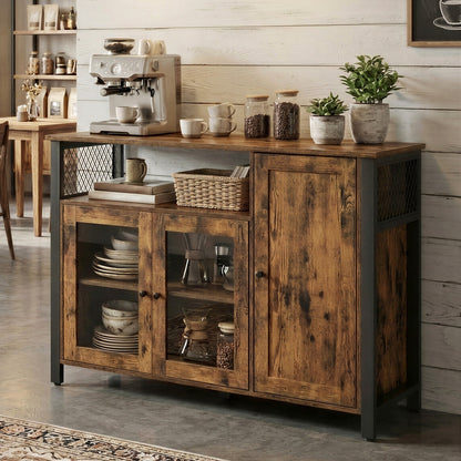 Sideboard, Storage Cabinet, Buffet Table with 3 Doors - image 6