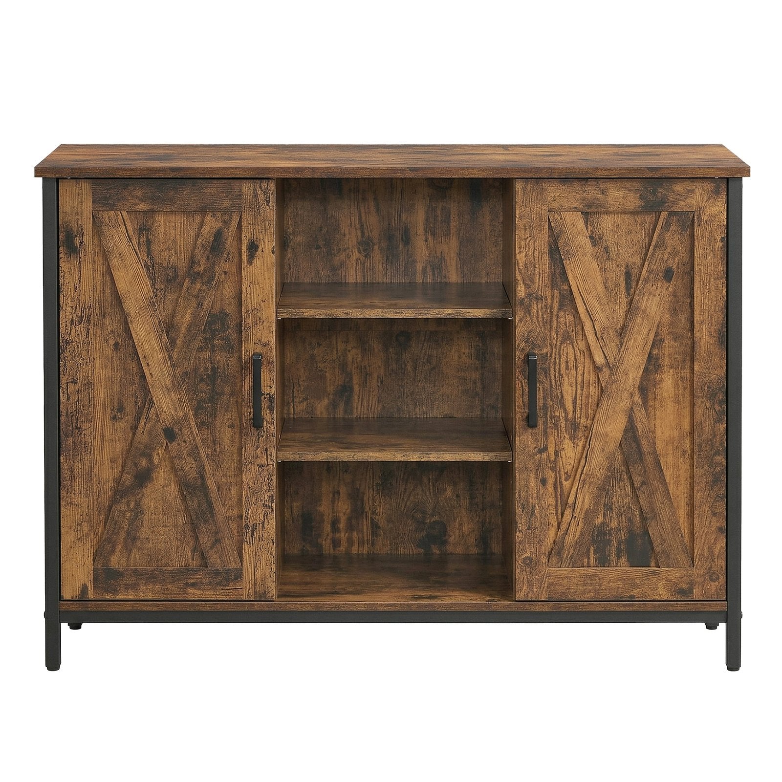 Sideboard, Storage Cabinet with Cupboard and Shelves, Buffet Table - image 1