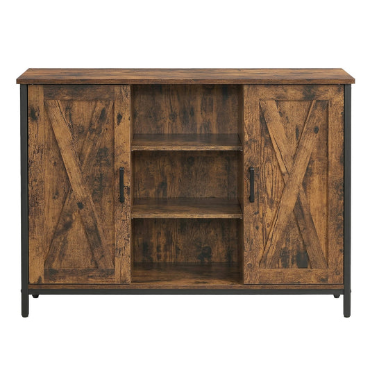 Sideboard, Storage Cabinet with Cupboard and Shelves, Buffet Table - image 1