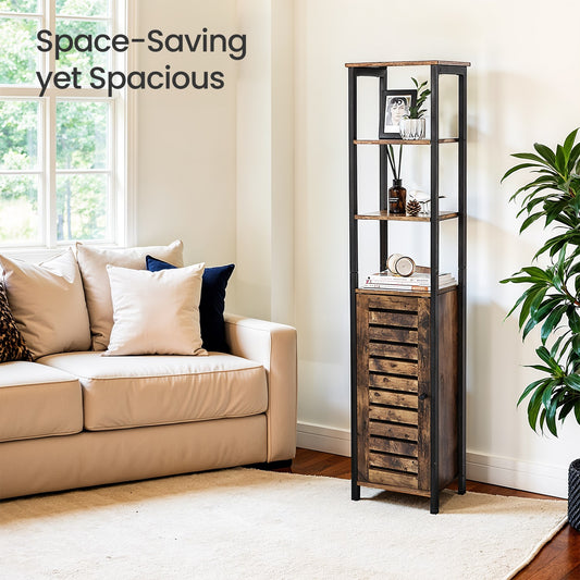 Free-Standing Storage Corner Shelf, Tall Storage Cabinet - image 1