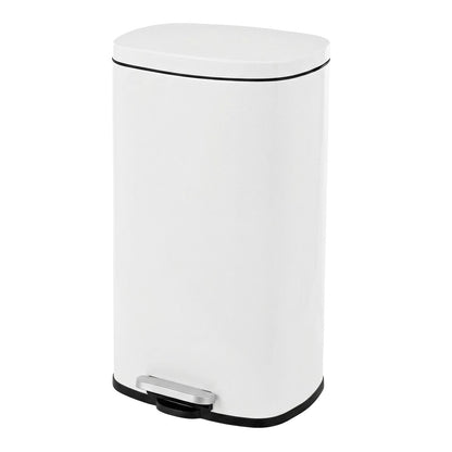 Pedal Rubbish Bin 30 L, Soft-Close Lid Kitchen Waste Bin with Inner Bucket, Steel, for Home, Green - image 14