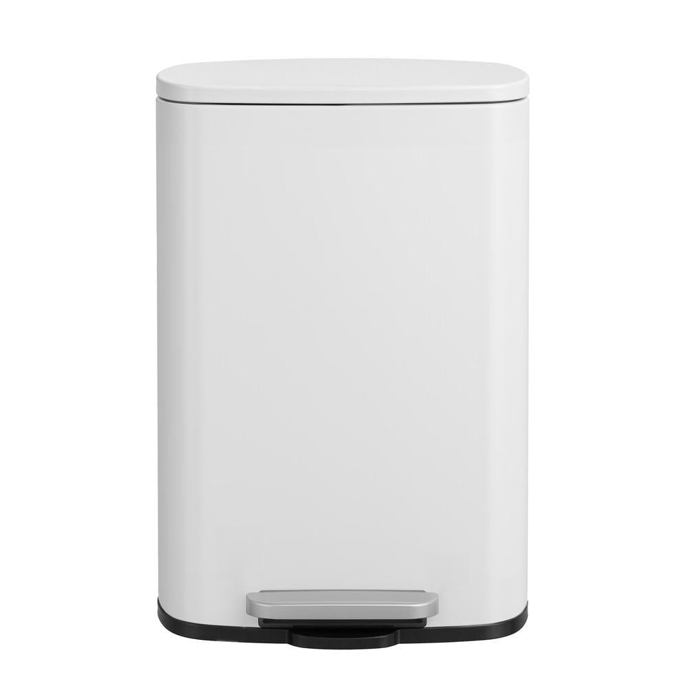 Pedal Rubbish Can 13 Gallon, Steel Trash Bin with Inner Bucket, Soft Close, for Kitchen, Black - image 17