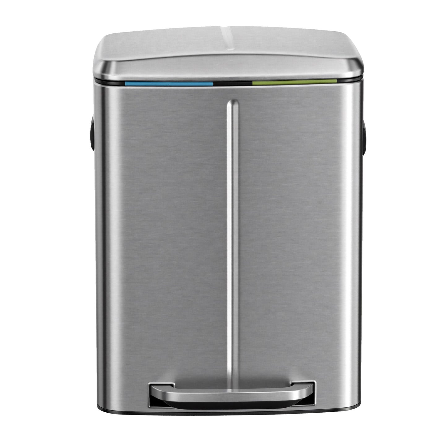 40L Double Kitchen Bin with Lids, Rubbish Bin, Soft Close with Plastic Inner Buckets - image 12