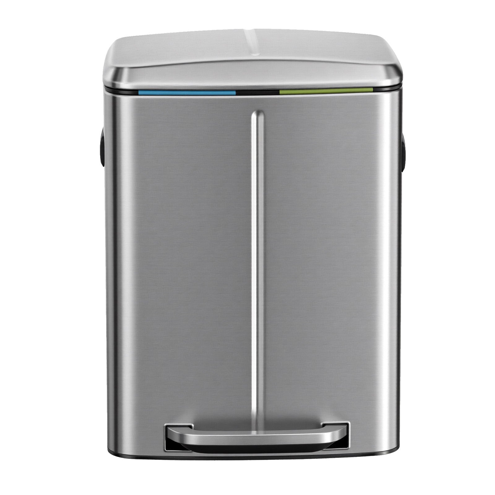 40L Double Kitchen Bin with Lids, Rubbish Bin, Soft Close with Plastic Inner Buckets - image 12