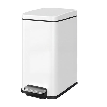Pedal Trash Can, Soft Close Bathroom Bin - image 1