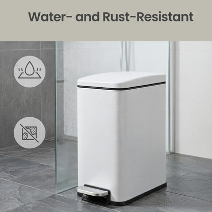 Pedal Trash Can, Soft Close Bathroom Bin - image 8