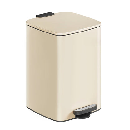 Trash Can, 8-Gallon Trash Bin, Stainless Steel Kitchen Garbage Can - image 49