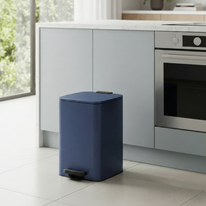 Trash Can, 8-Gallon Trash Bin, Stainless Steel Kitchen Garbage Can - image 75