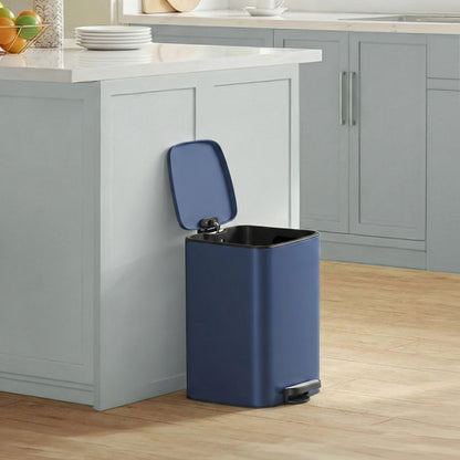 Trash Can, 8-Gallon Trash Bin, Stainless Steel Kitchen Garbage Can - image 78