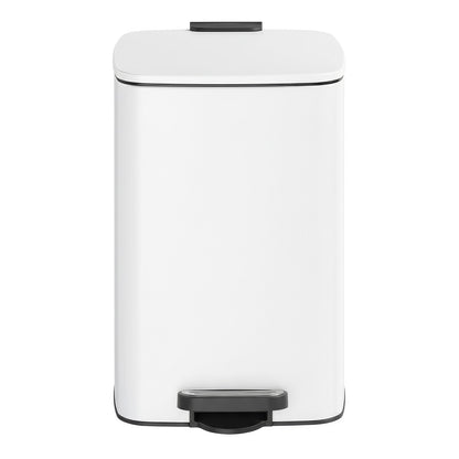 Trash Can, 8-Gallon Trash Bin, Stainless Steel Kitchen Garbage Can - image 48