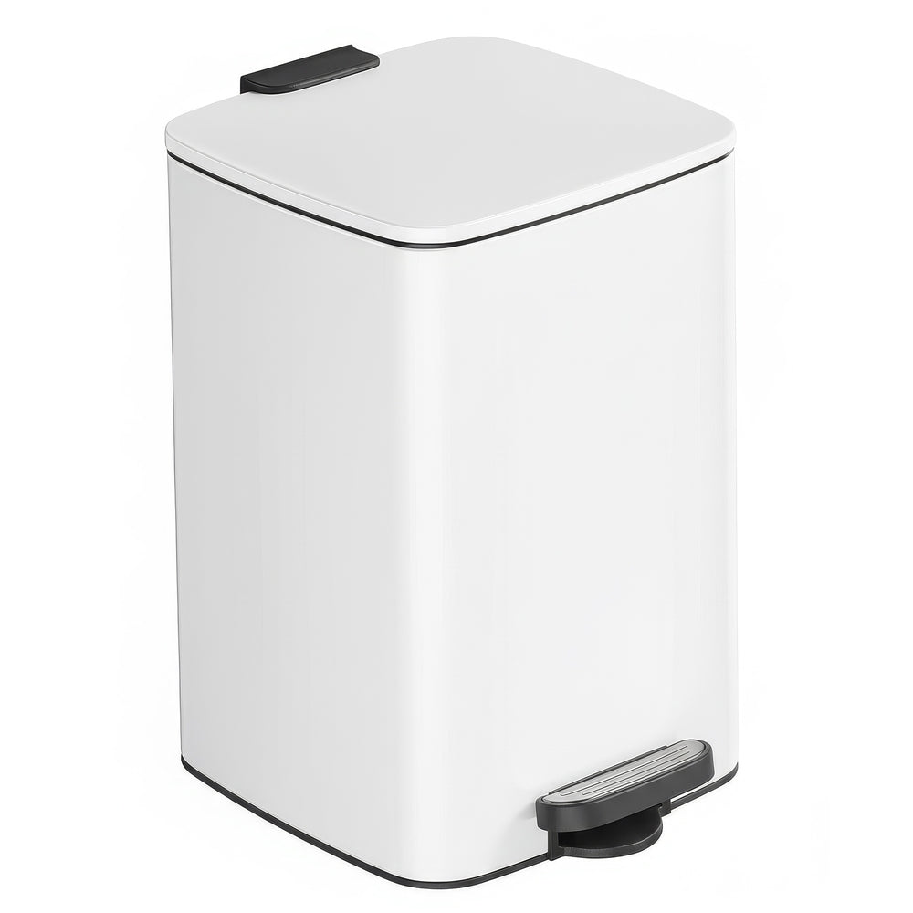 Trash Can, 8-Gallon Trash Bin, Stainless Steel Kitchen Garbage Can - image 42