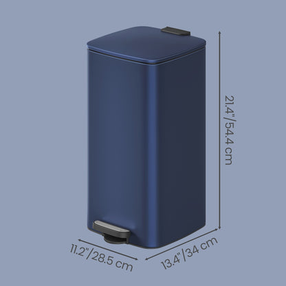 Trash Can, 8-Gallon Trash Bin, Stainless Steel Kitchen Garbage Can - image 27