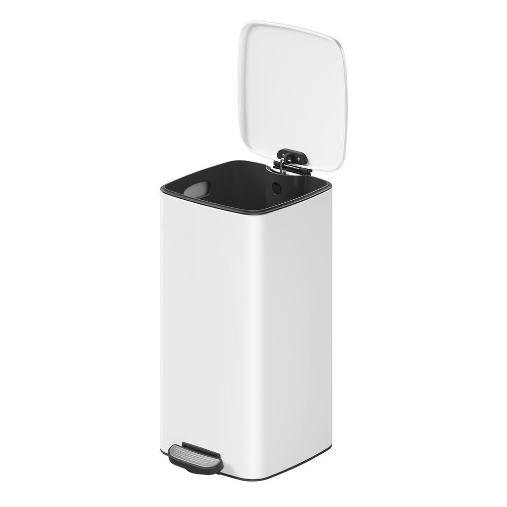 Trash Can, 8-Gallon Trash Bin, Stainless Steel Kitchen Garbage Can - image 35