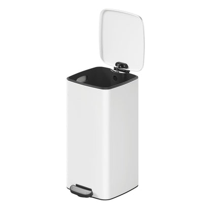 Trash Can, 8-Gallon Trash Bin, Stainless Steel Kitchen Garbage Can - image 35