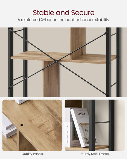 Large 4-Tier Bookcase - image 15