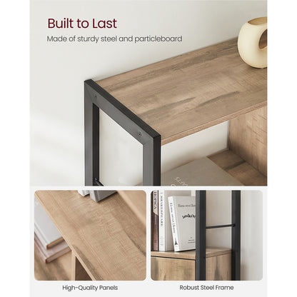 Large Bookcase with Doors and 4 Shelves - image 13