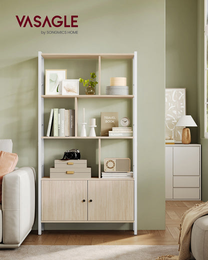 Large Bookcase with Doors and 4 Shelves - image 19