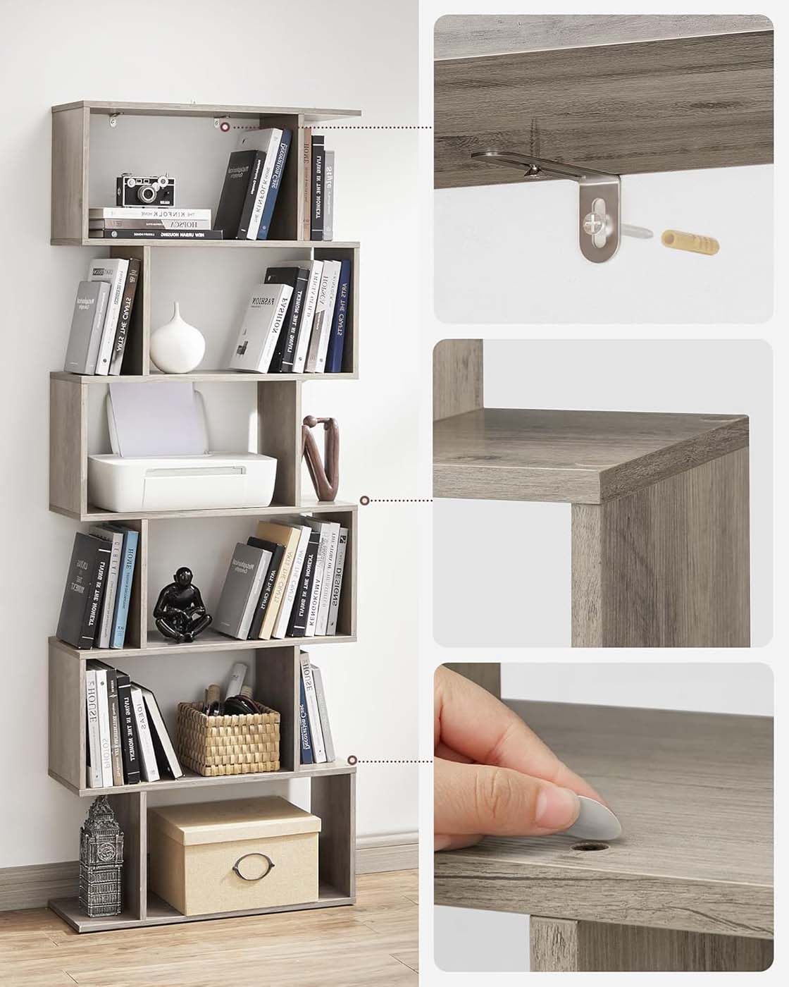 Wooden Cube Display Shelf - image 25