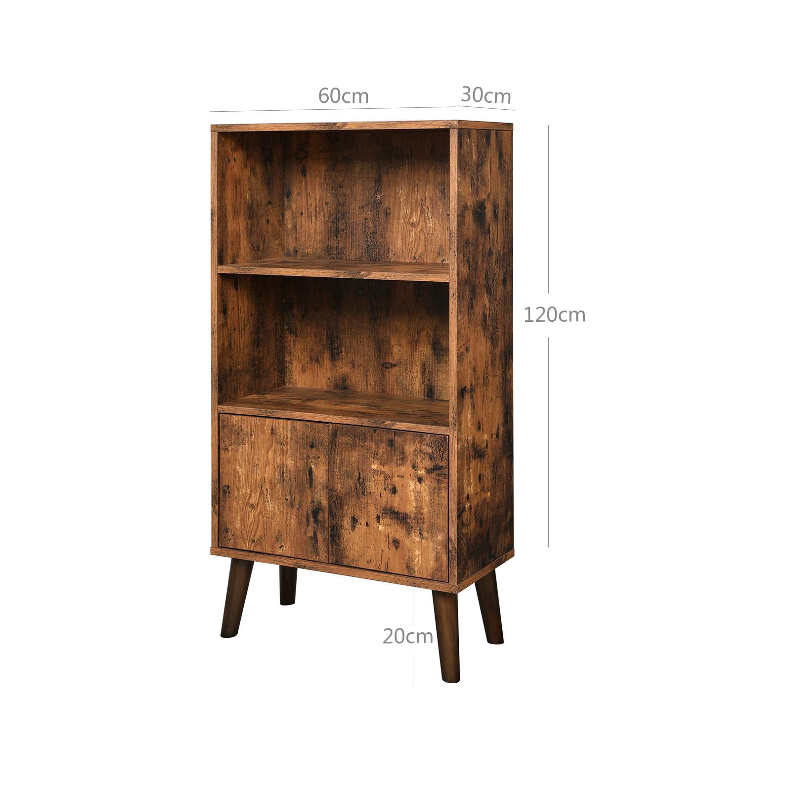 Retro 2-Tier Bookcase - image 6